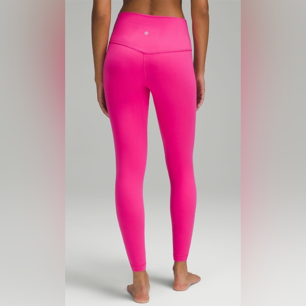 Lululemon Align High Rise Pant 25 Inch Sonic Pink Size 6 - Picture 3 of 15